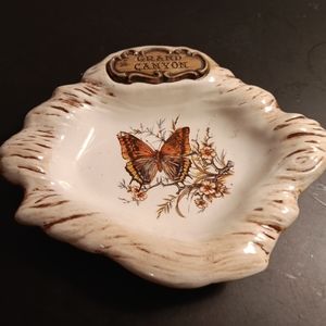 GORGEOUS VTG Treasure Craft USA 7" GRAND CANYON Souvenir Ashtray